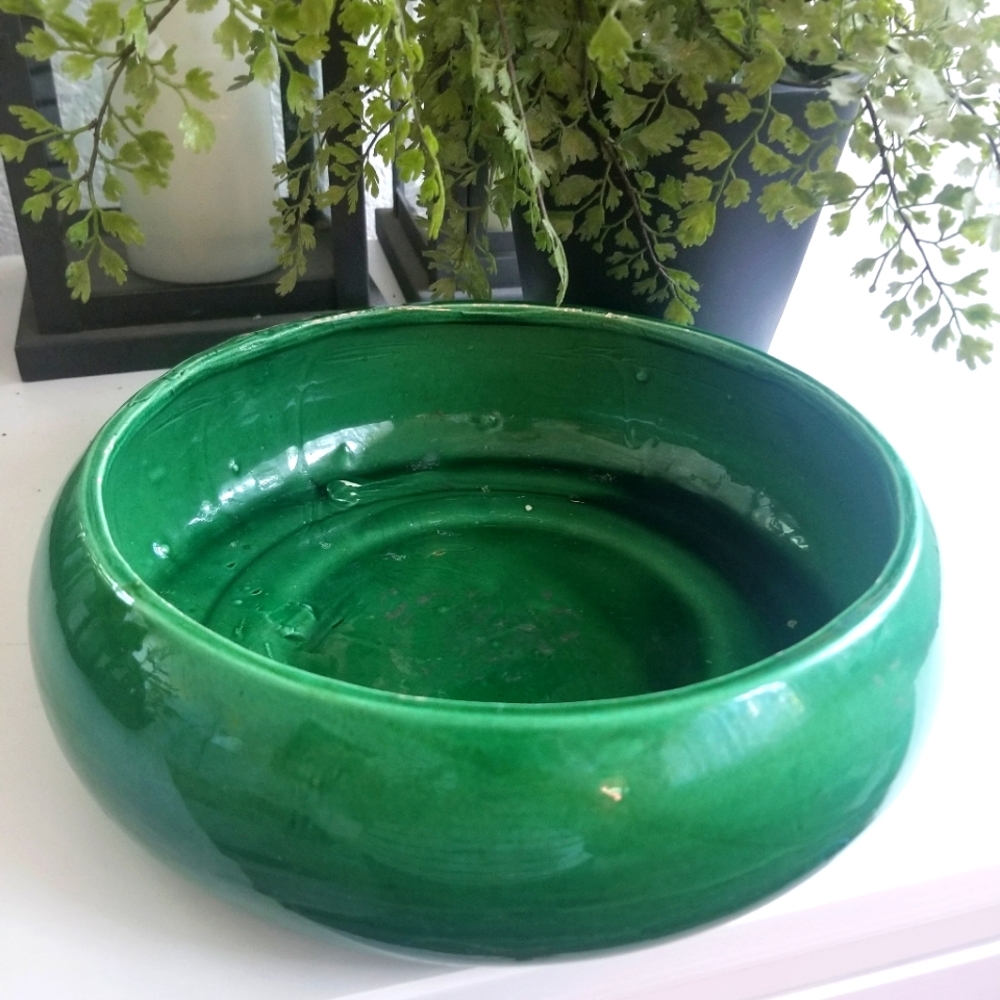 Vintage Green Planter